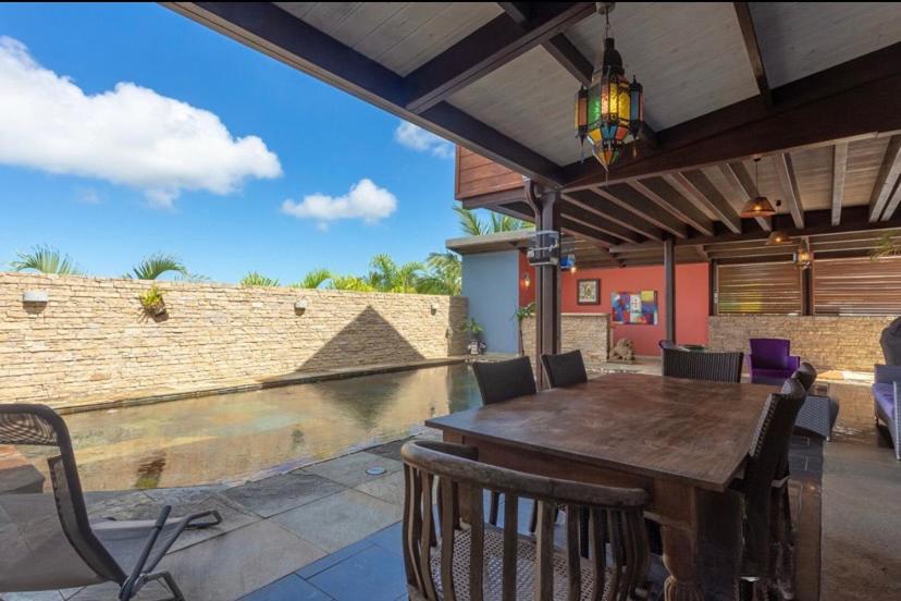 Chambre "Bleu Ocean" Villa Hermes Saint Pierre Exterior foto